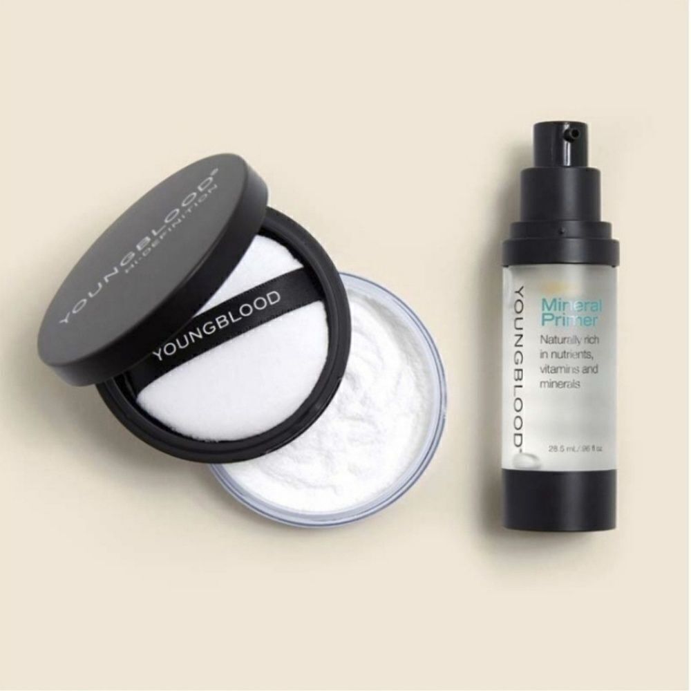 Young Blood Mineral Powder and Primer Duo‎ Vegan